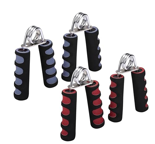 Umbro Handtrainer 2 Stück - Unterarmtrainer Widerstand bis zu 15KG - Griffkraft Trainer für Krafttraining und Rehabilitation - Hand Trainer mit Griffen - Stahl/EVA-Schaum Umbro Handtrainer 2 Stück - Unterarmtrainer Widerstand bis zu 15KG - Griffkraft Trainer für Krafttraining und Rehabilitation - Hand Trainer mit Griffen - Stahl/EVA-Schaum von UMBRO
