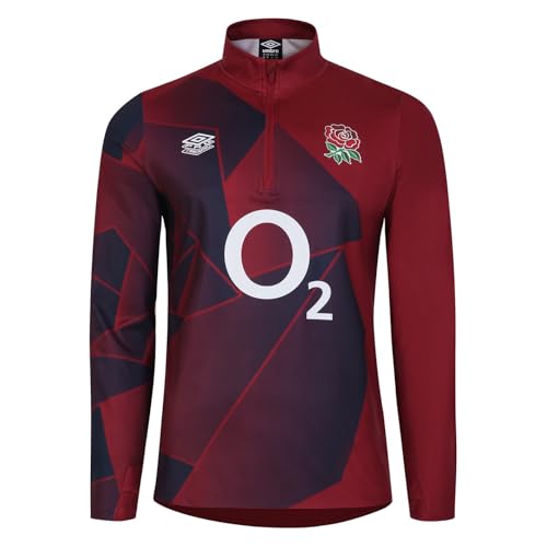 Umbro Herren 99182U Sweat-Top, Rot/Marineblau, L Umbro Herren 99182U Sweat-Top, Rot/Marineblau, L von UMBRO