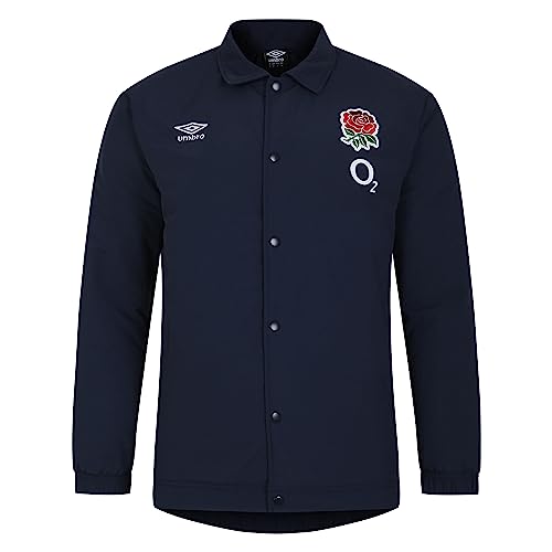 Umbro Herren England Rugby Coach Jacke 2023 2024 Oberbekleidung von UMBRO