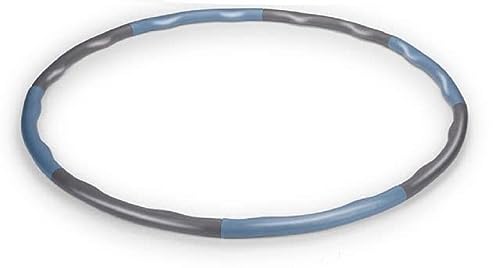 Umbro Hula Hoop Reifen mit Gewicht - Fitnessgeräte - 890 GR - 95 cm ⌀ - Grau/Blau von UMBRO