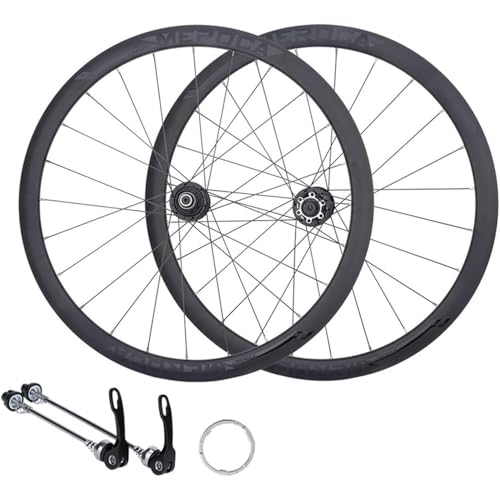 UNFRASLOP Rennrad-Laufradsatz 700C-Scheibenbremse Doppelschichtige Felgen Aus Alu-Legierung QR/Steckachse Vorne 2 Hinten 4 Lagernaben 38Mm Rahmenhöhe Laufradsatzunterstützung 8–11 Gänge,QR UNFRASLOP Rennrad-Laufradsatz 700C-Scheibenbremse Doppelschichtige Felgen Aus Alu-Legierung QR/Steckachse Vorne 2 Hinten 4 Lagernaben 38Mm Rahmenhöhe Laufradsatzunterstützung 8–11 Gänge,QR von UNFRASLOP