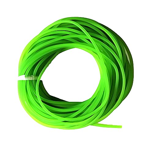 UP100 10 Meter Durchmesser 2,2 mm traditionelle solide elastische Gummiseil gebundene Angelschnur (Grün) von UP100