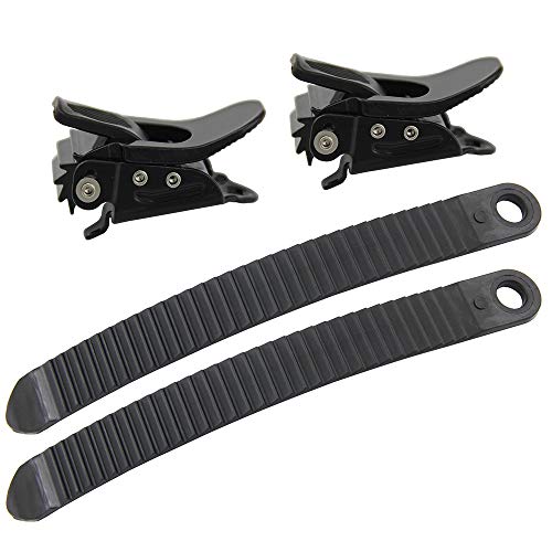 UP100 Schwarze Snowboard Bindungsteile 2 Schnallen und 2 Gurte zum Snowboard Strap-In Knöchel Bindungssystem UP100 Schwarze Snowboard Bindungsteile 2 Schnallen und 2 Gurte zum Snowboard Strap-In Knöchel Bindungssystem von UP100