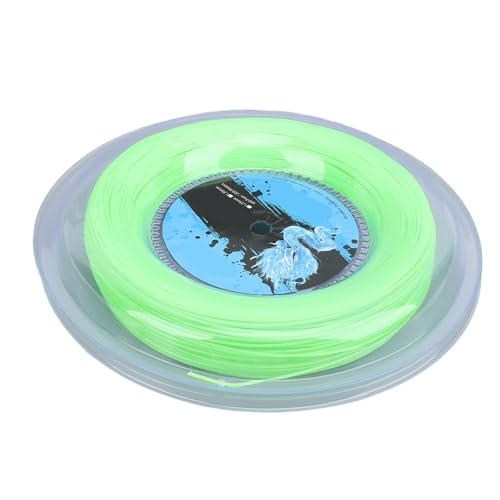 UPALDHOU Reel Tennissaite, Fluoreszierend Grüne Tennissaitenrolle, Optimale Kontrolle für Offensivspieler, Weichheit und Kraft für Einen Zufriedenstellenden Schlag von UPALDHOU