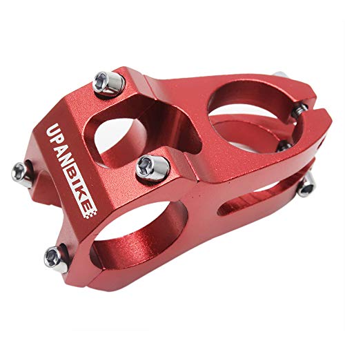 UPANBIKE Fahrrad Vorbau 28,6 31,8mm, Lenkervorbau Fahrradlenker Vorbau für Fahrrad BMX MTB Rennrad,Rot UPANBIKE Fahrrad Vorbau 28,6 31,8mm, Lenkervorbau Fahrradlenker Vorbau für Fahrrad BMX MTB Rennrad,Rot von UPANBIKE