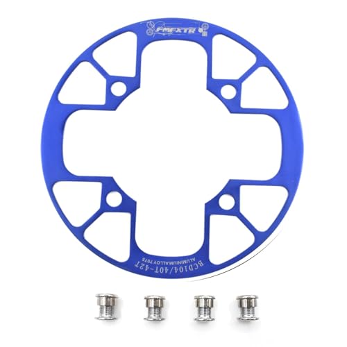 UPANBIKE Fahrrad Kettenblatt Schutz für Mountainbikes 104 BCD Aluminiumlegierung Kettenblattschutz für (36~38T,Blau) UPANBIKE Fahrrad Kettenblatt Schutz für Mountainbikes 104 BCD Aluminiumlegierung Kettenblattschutz für (36~38T,Blau) von UPANBIKE