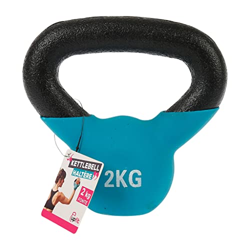 UPFIT - Hantel 2 kg, Kugelhantel – einzeln – einfacher und bequemer Griff – Form für verschiedene Übungen – aus Gusseisen für zuverlässige Widerstandsfähigkeit UPFIT - Hantel 2 kg, Kugelhantel – einzeln – einfacher und bequemer Griff – Form für verschiedene Übungen – aus Gusseisen für zuverlässige Widerstandsfähigkeit von upfit