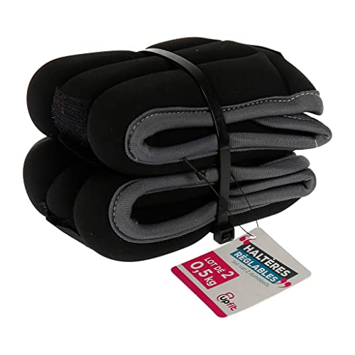 UPFIT - Set mit 2 Hanteln weich und verstellbar – flexibel für Krafttraining und Muskeltraining – zum Anbringen an Handgelenken oder Knöcheln – Gewicht: je 0,5 kg UPFIT - Set mit 2 Hanteln weich und verstellbar – flexibel für Krafttraining und Muskeltraining – zum Anbringen an Handgelenken oder Knöcheln – Gewicht: je 0,5 kg von upfit