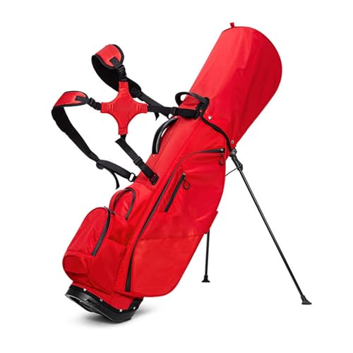 UPGEQMDK Golf-Standtasche mit 14-facher Unterteilung Oben, Golftaschen für Männer und Frauen, wasserdichte Regenhaube, obere Unterteilungen, ergonomische Golfschlägertaschen von UPGEQMDK