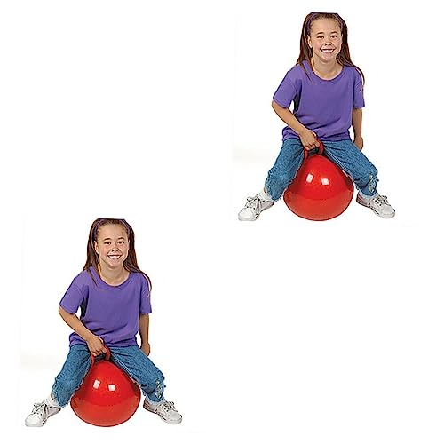 UPKOCH 2 Stück Kinder Hüpfball Aufblasbarer Hopfenball Springball von UPKOCH