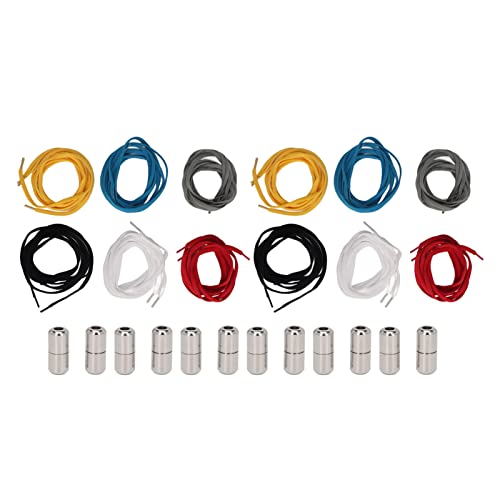 UPQRSG 12 Stück Elastische Schnürsenkel Ohne Binden, Elastische Schnürsenkel Ohne Binden, Bunte Schnürsenkel Ohne Binden mit12 Legierungsschnallen für Freizeitschuhe, Sportschuhe, Lazy Shoelaces UPQRSG 12 Stück Elastische Schnürsenkel Ohne Binden, Elastische Schnürsenkel Ohne Binden, Bunte Schnürsenkel Ohne Binden mit12 Legierungsschnallen für Freizeitschuhe, Sportschuhe, Lazy Shoelaces von UPQRSG