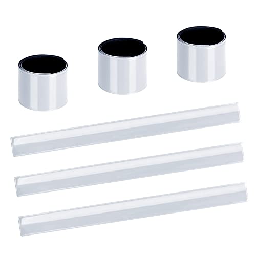 URAQT Reflektorband, 6PCS Universal Reflektoren Set Klatscharmband Sicherheitsband Reflektierend Schnapparmband Reflektierend Neon Reflektorbänder für Kinder Erwachsene Jogger und Radfahrer URAQT Reflektorband, 6PCS Universal Reflektoren Set Klatscharmband Sicherheitsband Reflektierend Schnapparmband Reflektierend Neon Reflektorbänder für Kinder Erwachsene Jogger und Radfahrer von URAQT