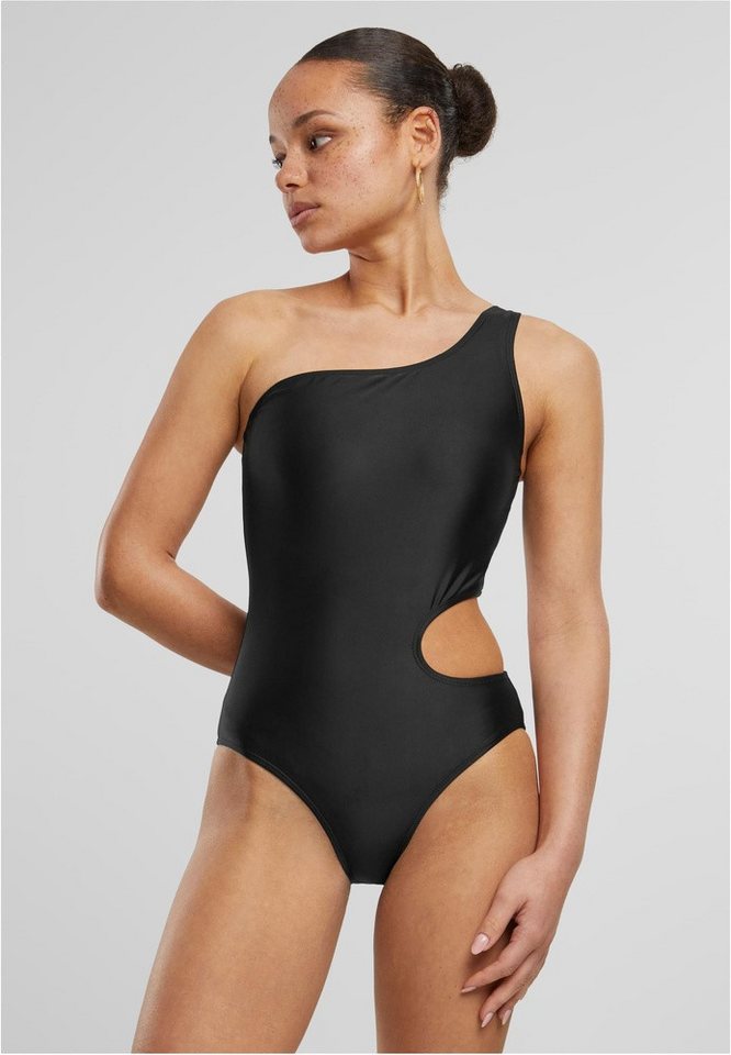 URBAN CLASSICS Badeanzug Ladies Asymmetric Cut Out Swimmsuit URBAN CLASSICS Badeanzug Ladies Asymmetric Cut Out Swimmsuit von URBAN CLASSICS