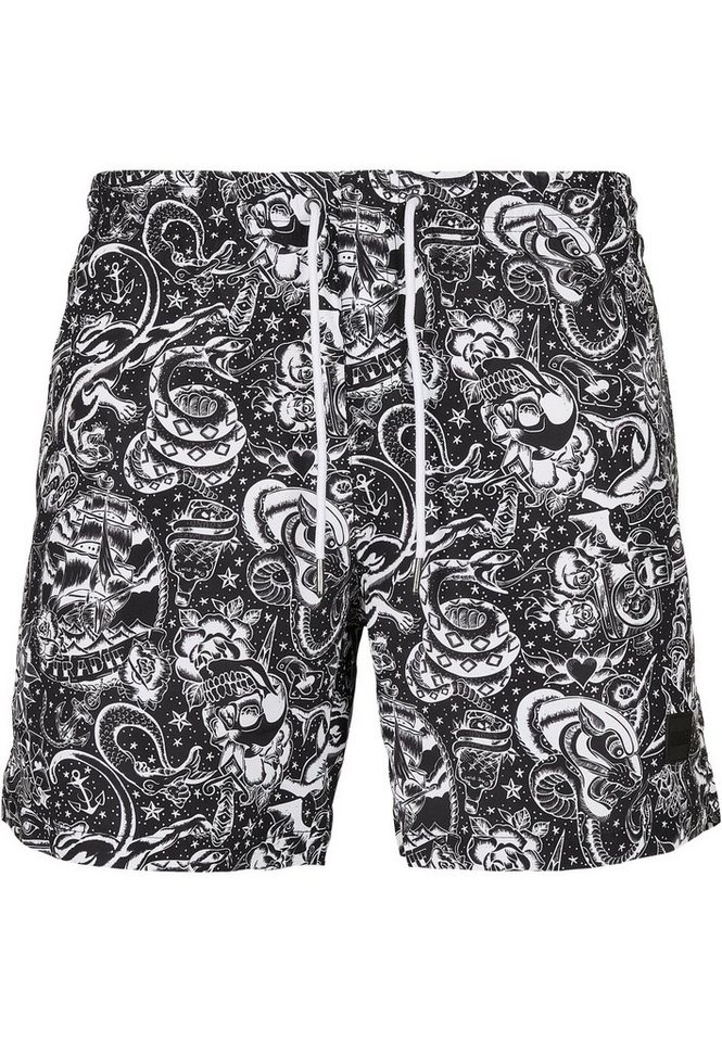 URBAN CLASSICS Badeshorts Urban Classics Herren Pattern Swim Shorts URBAN CLASSICS Badeshorts Urban Classics Herren Pattern Swim Shorts von URBAN CLASSICS
