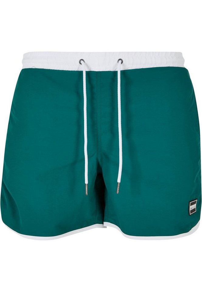 URBAN CLASSICS Badeshorts Urban Classics Herren Retro Swimshorts von URBAN CLASSICS