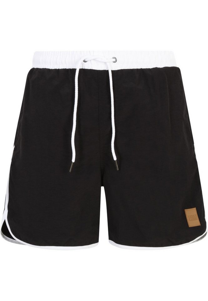 URBAN CLASSICS Badeshorts Urban Classics Herren Retro Swimshorts von URBAN CLASSICS