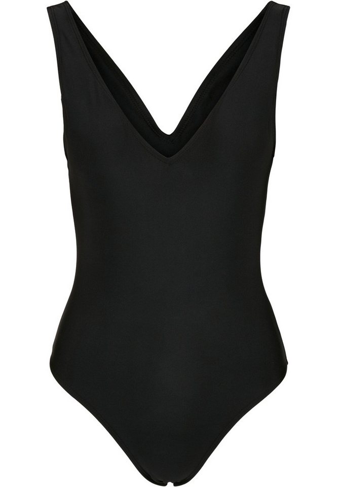URBAN CLASSICS Monokini Urban Classics Damen Ladies Recycled High Leg Swimsuit URBAN CLASSICS Monokini Urban Classics Damen Ladies Recycled High Leg Swimsuit von URBAN CLASSICS