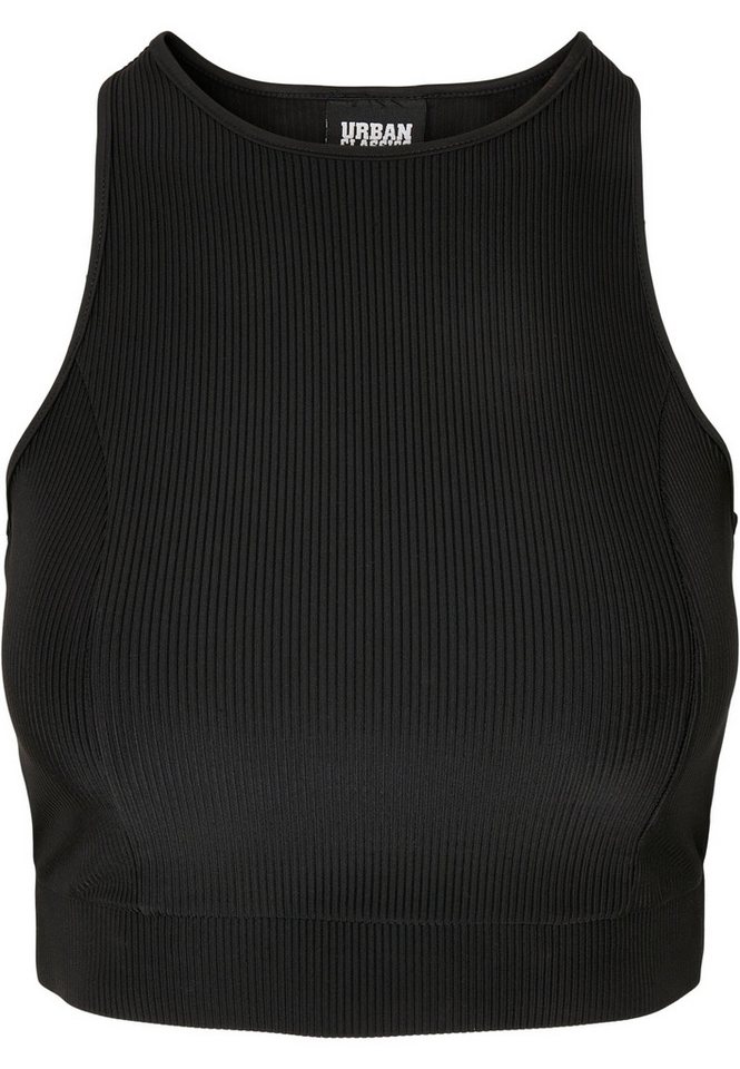 URBAN CLASSICS Sport-BH Urban Classics Damen Ladies Cropped Shiny Rib Top URBAN CLASSICS Sport-BH Urban Classics Damen Ladies Cropped Shiny Rib Top von URBAN CLASSICS