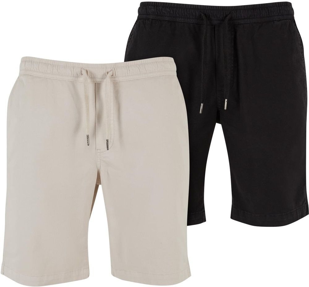 URBAN CLASSICS Trainingsshorts Stretch Twill Joggshorts 2-Pack URBAN CLASSICS Trainingsshorts Stretch Twill Joggshorts 2-Pack von URBAN CLASSICS