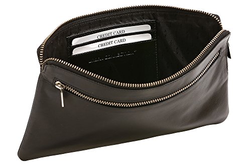 LEAS Urban Connection Dokumenten- Kontoauszug- Geldtasche, Banktasche feinstem Rind-Echt-Leder, schwarz LEAS Urban Connection Dokumenten- Kontoauszug- Geldtasche, Banktasche feinstem Rind-Echt-Leder, schwarz von LEAS