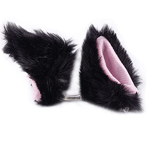 2 Stück Katzenohren Motorradhelm Dekorative,Helm-Ohren Katzenohr für Motorradhelm Skihelm, Helm-Accessoire mit Plüsch Katzeohren zum Anbringen an Ski- und Motorradhelmen für Erwachsene und Kinder 2 Stück Katzenohren Motorradhelm Dekorative,Helm-Ohren Katzenohr für Motorradhelm Skihelm, Helm-Accessoire mit Plüsch Katzeohren zum Anbringen an Ski- und Motorradhelmen für Erwachsene und Kinder von URFEDA