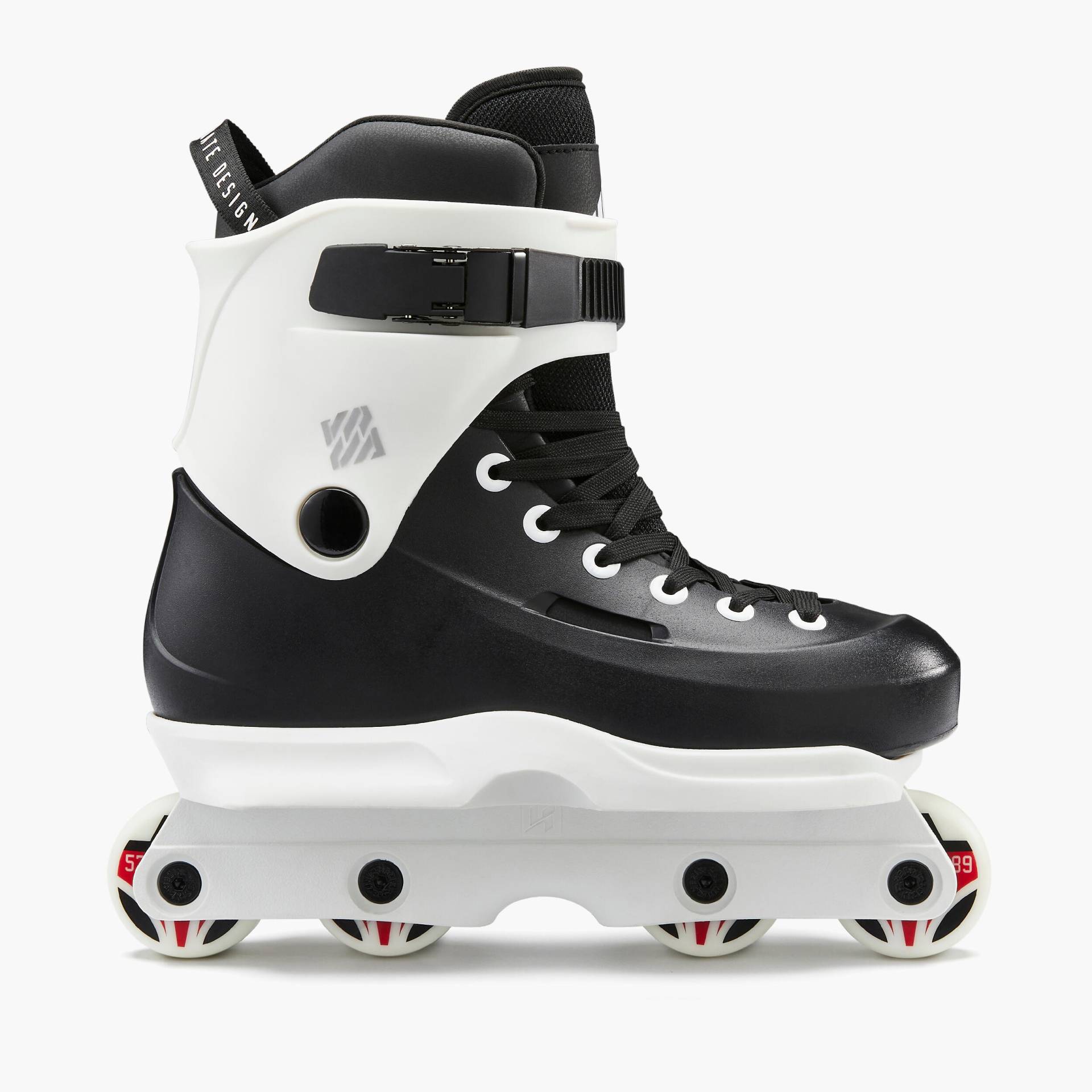 Inline Skates Inliner Aggressive USD SWAY Erwachsene schwarz/weiß Inline Skates Inliner Aggressive USD SWAY Erwachsene schwarz/weiß von USD
