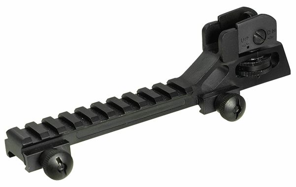 UTG 12,7mm Picatinnyerhöhung mit integrierter Kimme von UTG-Leapers