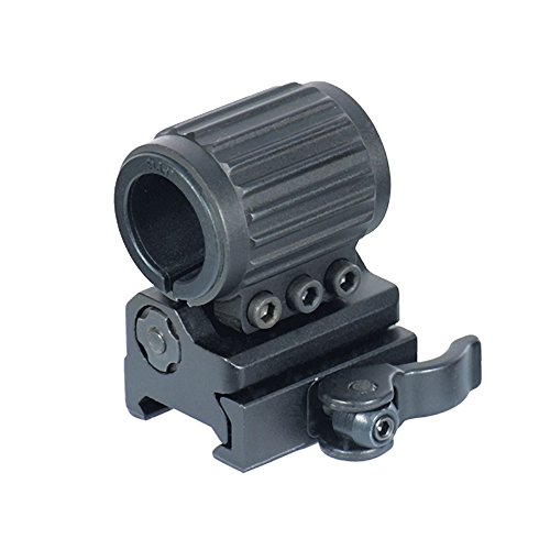 UTG Leapers Unisex – Erwachsene UTG Flip-to-Side 25mmǗ Tactical Flashlight Ring w/QD Mount, schwarz, one Size UTG Leapers Unisex – Erwachsene UTG Flip-to-Side 25mmǗ Tactical Flashlight Ring w/QD Mount, schwarz, one Size von UTG