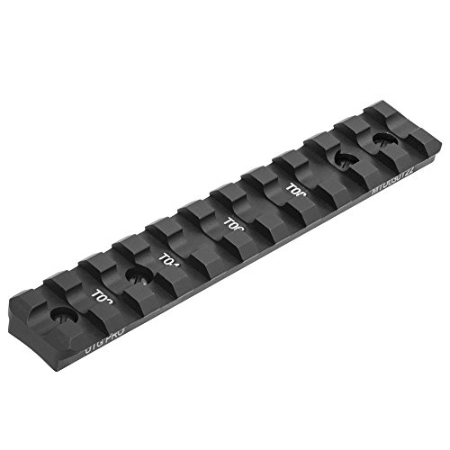 UTG MTU030T22 Picatinny-montageschiene, schwarz, One Size UTG MTU030T22 Picatinny-montageschiene, schwarz, One Size von UTG Pro