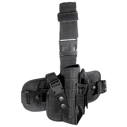 UTG Erwachsene Beinholster Universal Taktisches Holster, Schwarz, M UTG Erwachsene Beinholster Universal Taktisches Holster, Schwarz, M von UTG
