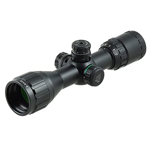 UTG Compact CQB Bug Buster AO RGB Scope with Med. Picatinny Rings, 2 Zoll Sunshade Rifle, schwarz, One Size UTG Compact CQB Bug Buster AO RGB Scope with Med. Picatinny Rings, 2 Zoll Sunshade Rifle, schwarz, One Size von UTG