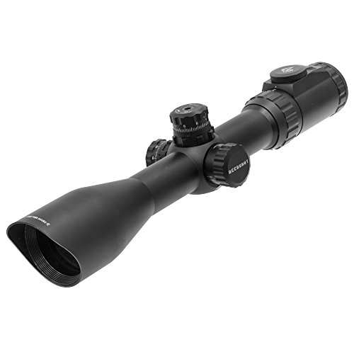 UTG Erwachsene Beleuchtetes Zielfernrohr 2-16 x 44 mm, schwarz, One Size von UTG