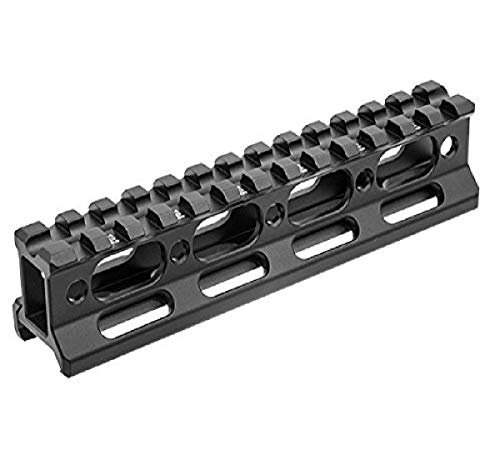 UTG Erwachsene Sporting Type Profile Super Slim Full Size Riser Mount, 1"" High 13 Slots MT-RSX1L Montageschiene, schwarz, One einheitsgröße UTG Erwachsene Sporting Type Profile Super Slim Full Size Riser Mount, 1"" High 13 Slots MT-RSX1L Montageschiene, schwarz, One einheitsgröße von UTG