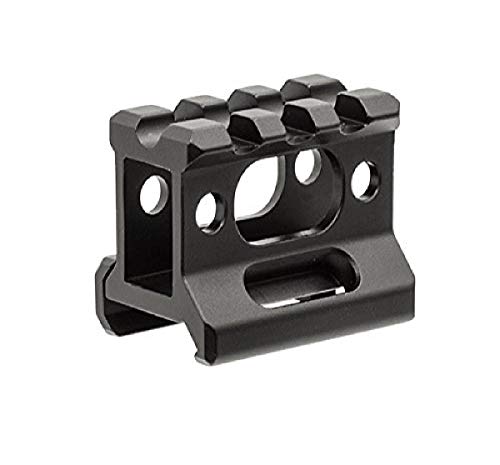 UTG Erwachsene Super Slim Picatinny Riser Mount 1" High, 3 Slots MT-RSX1S Montageerhöhung, schwarz, One Size von UTG