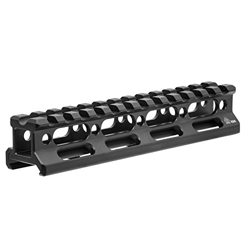 UTG Unisex – Erwachsene Super Slim Picatinny Riser Mount, 0.83" Height, 13 Slots Montageerhöhung, Schwarze, one Size UTG Unisex – Erwachsene Super Slim Picatinny Riser Mount, 0.83" Height, 13 Slots Montageerhöhung, Schwarze, one Size von UTG