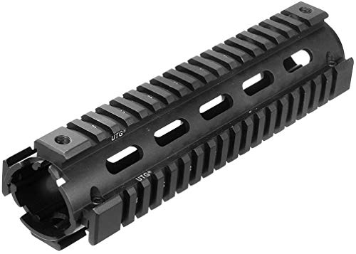 UTG Unisex – Erwachsene Model 4 Mid Length 2-PC Drop-in Quad Rail Handschutz, schwarz, one Size UTG Unisex – Erwachsene Model 4 Mid Length 2-PC Drop-in Quad Rail Handschutz, schwarz, one Size von UTG