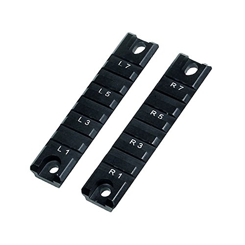 UTG Schiene 2 Stück HK G36 Montageschienen Handschutz Picatinny Rail Kurz 10 cm, MNT-P501, Schwarz UTG Schiene 2 Stück HK G36 Montageschienen Handschutz Picatinny Rail Kurz 10 cm, MNT-P501, Schwarz von UTG