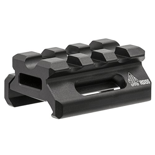 UTG Unisex – Erwachsene Super Slim Picatinny Riser Mount, 0.5" Height, 3-Slot Montageerhöhung, schwarz, OneSize UTG Unisex – Erwachsene Super Slim Picatinny Riser Mount, 0.5" Height, 3-Slot Montageerhöhung, schwarz, OneSize von UTG