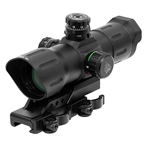 UTG Taktisches Leuchtpunktvisier 6 Zoll ITA CQB T-dot Sight mit Offset QD Montage, Rot/Grün, SCP-TDTDQ UTG Taktisches Leuchtpunktvisier 6 Zoll ITA CQB T-dot Sight mit Offset QD Montage, Rot/Grün, SCP-TDTDQ von UTG