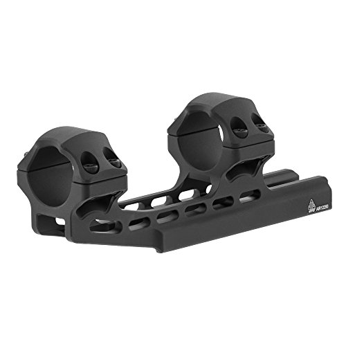 UTG Unisex Utg Accu-sync 1" høj profil 50 mm offset picatinny ringe Intergralmontage, Schwarz, Einheitsgröße EU von UTG