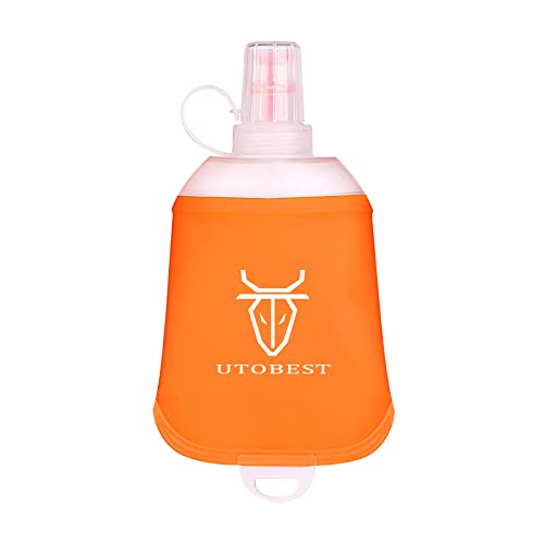 UTOBEST Soft Flask Laufwasserflasche, zusammenklappbar, für Trailrunning, Trinkrucksack, Wandern, Radfahren, Klettern, 150 ml UTOBEST Soft Flask Laufwasserflasche, zusammenklappbar, für Trailrunning, Trinkrucksack, Wandern, Radfahren, Klettern, 150 ml von UTOBEST