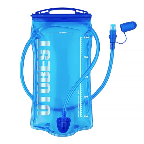 UTOBEST Trinkblase 1L/1,5L/2L/3L Wasserblase für Trinkrucksack, BPA-frei Auslaufsicher Wasserreservoir für Laufen, Wandern, Radfahren UTOBEST Trinkblase 1L/1,5L/2L/3L Wasserblase für Trinkrucksack, BPA-frei Auslaufsicher Wasserreservoir für Laufen, Wandern, Radfahren von UTOBEST