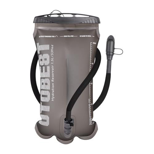 UTOBEST Trinkblase, Wasserblase 1.5L 2L 3L, TPU-Körperwasserbeutel, mit isoliertem Schlauch, BPA-frei, auslaufsicher, für Wandern, Laufen, Radfahren, Camping UTOBEST Trinkblase, Wasserblase 1.5L 2L 3L, TPU-Körperwasserbeutel, mit isoliertem Schlauch, BPA-frei, auslaufsicher, für Wandern, Laufen, Radfahren, Camping von UTOBEST