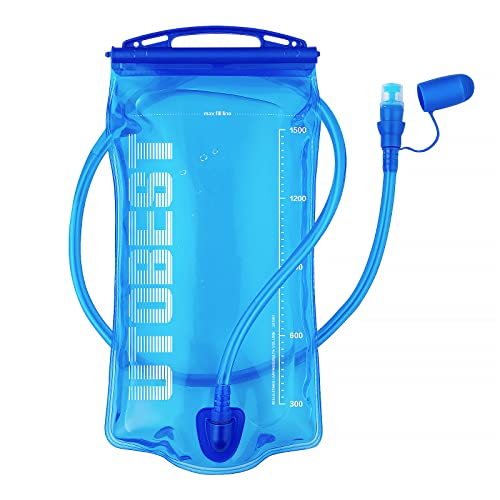 UTOBEST Trinkblase 1L/1,5L/2L/3L Wasserblase für Trinkrucksack, BPA-frei Auslaufsicher Wasserreservoir für Laufen, Wandern, Radfahren von UTOBEST