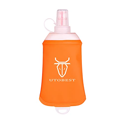 UTOBEST Weiche Trinkflasche, TPU, weiche, faltbare Wasserflasche für Trail, Trinkrucksack, Wandern, Radfahren, Klettern, 200 ml x 1 Stück UTOBEST Weiche Trinkflasche, TPU, weiche, faltbare Wasserflasche für Trail, Trinkrucksack, Wandern, Radfahren, Klettern, 200 ml x 1 Stück von UTOBEST
