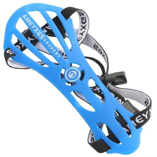 Armschutz für Jugendliche und Sportler, leicht und geeignet für Compound-Bogen (blau) von UTTASU