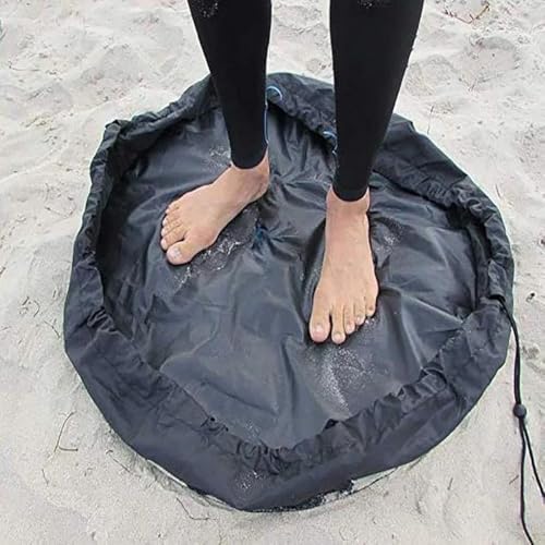 Stilvolle schwarze Neoprenanzug-Aufbewahrungstasche zum Surfen, wasserdicht und (90 cm) von UTTASU