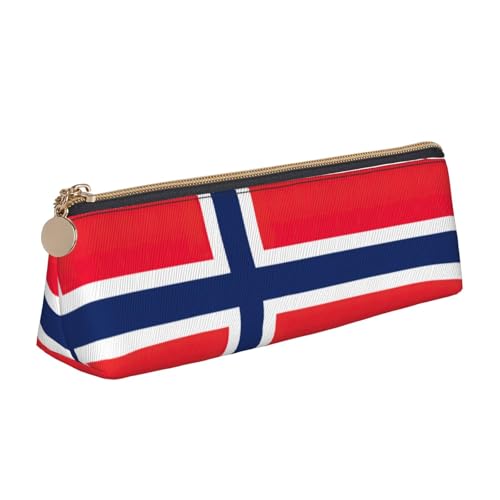 UVBDF Federmäppchen mit norwegischer Flagge, tragbar, Schreibwaren, großes Fassungsvermögen, Kosmetik-Organizer-Tasche, weiß, Einheitsgröße, Kosmetiktasche UVBDF Federmäppchen mit norwegischer Flagge, tragbar, Schreibwaren, großes Fassungsvermögen, Kosmetik-Organizer-Tasche, weiß, Einheitsgröße, Kosmetiktasche von UVBDF
