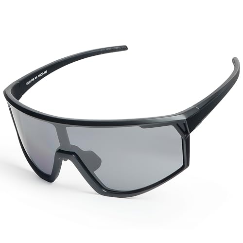 UVTQSSP Fahrradbrille für Herren Damen UV 400 Schutz Schutzbrille MTB Sportbrille für Outdoorsport Radfahren Fahren Laufen Golf Baseball UVTQSSP Fahrradbrille für Herren Damen UV 400 Schutz Schutzbrille MTB Sportbrille für Outdoorsport Radfahren Fahren Laufen Golf Baseball von UVTQSSP