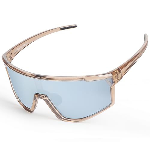 UVTQSSP Radsportbrillen, UV400 Schutz Sportbrille für Herren Damen, TR90 Rahmen ultraleicht Sonnenbrille für MTB Rennrad Laufen Enduro, Schwarzer Rahmen/Graue Linse UVTQSSP Radsportbrillen, UV400 Schutz Sportbrille für Herren Damen, TR90 Rahmen ultraleicht Sonnenbrille für MTB Rennrad Laufen Enduro, Schwarzer Rahmen/Graue Linse von UVTQSSP